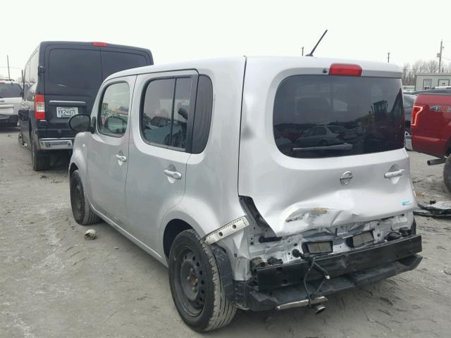 JN8AZ2KR2ET350547 - 2014 NISSAN CUBE S SILVER photo 3