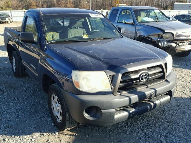 5TENX22N66Z291800 - 2006 TOYOTA TACOMA BLUE photo 1