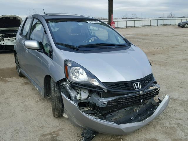 JHMGE8H60CC026333 - 2012 HONDA FIT SPORT SILVER photo 1