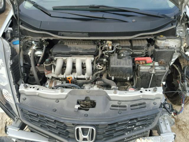 JHMGE8H60CC026333 - 2012 HONDA FIT SPORT SILVER photo 7