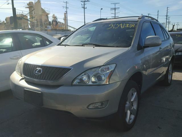 2T2GA31U74C007937 - 2004 LEXUS RX 330 GRAY photo 2