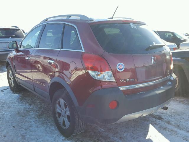 3GSCL33P28S587759 - 2008 SATURN VUE XE MAROON photo 3