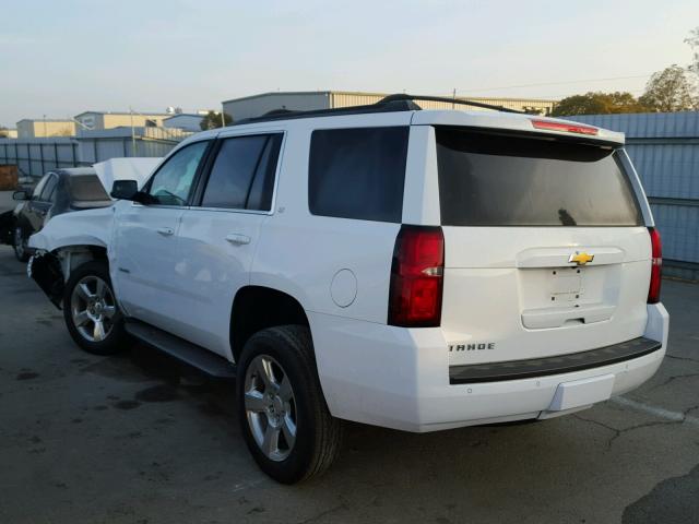 1GNSCBKC2GR127462 - 2016 CHEVROLET TAHOE C150 WHITE photo 3