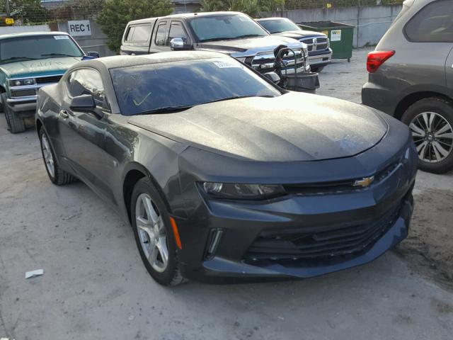 1G1FD1RS4H0112670 - 2017 CHEVROLET CAMARO LT GRAY photo 1