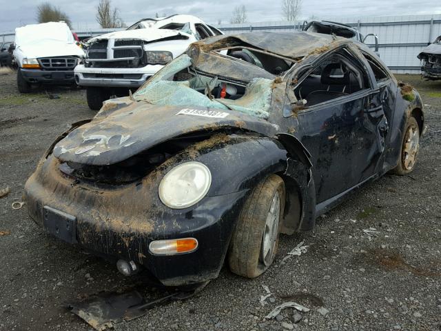 3VWCC21C2YM406859 - 2000 VOLKSWAGEN NEW BEETLE 黑色 照片 2