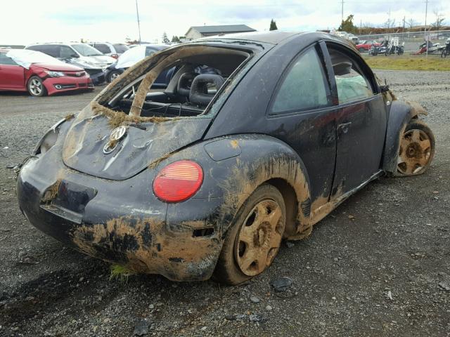 3VWCC21C2YM406859 - 2000 VOLKSWAGEN NEW BEETLE 黑色 照片 4