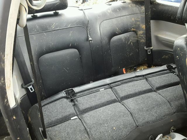 3VWCC21C2YM406859 - 2000 VOLKSWAGEN NEW BEETLE 黑色 照片 6