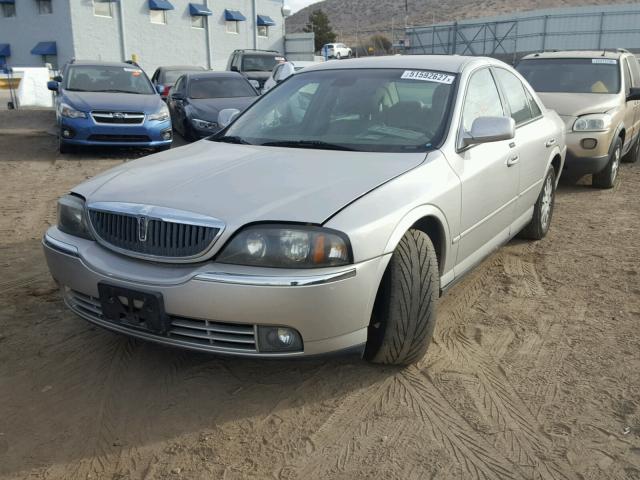 1LNHM86S94Y621688 - 2004 LINCOLN LS SILVER photo 2