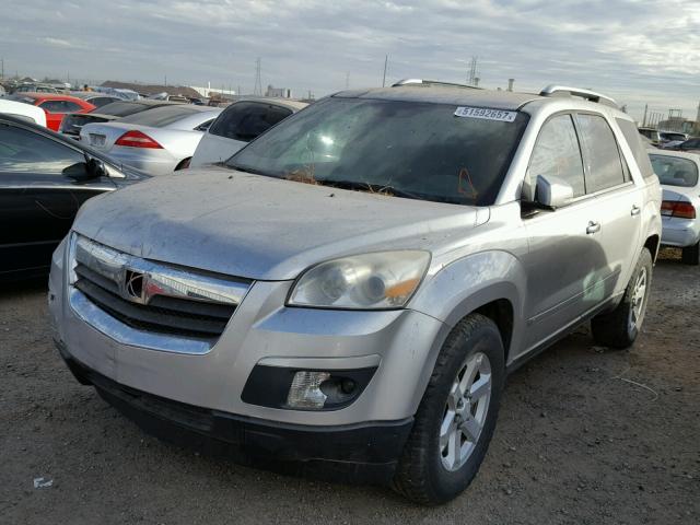 5GZEV237X8J156725 - 2008 SATURN OUTLOOK XR ვერცხლისფერი ფოტო 2