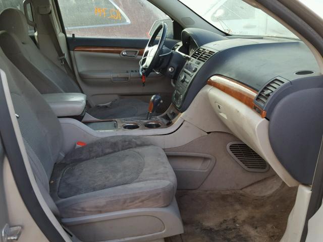 5GZEV237X8J156725 - 2008 SATURN OUTLOOK XR ვერცხლისფერი ფოტო 5