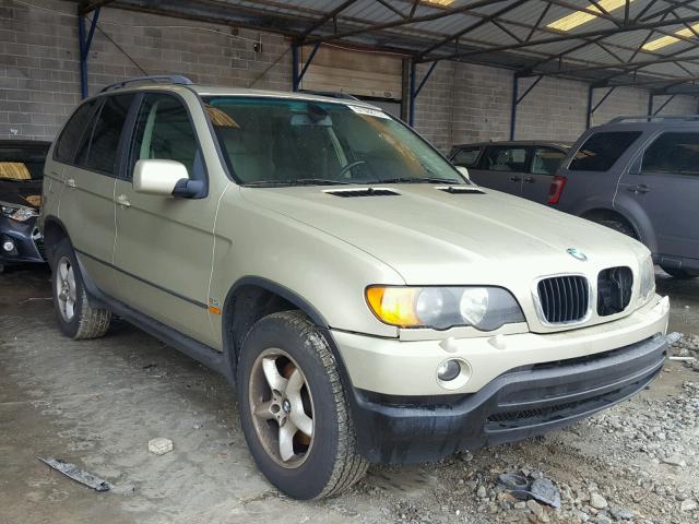 5UXFA53563LV86569 - 2003 BMW X5 3.0I GOLD photo 1