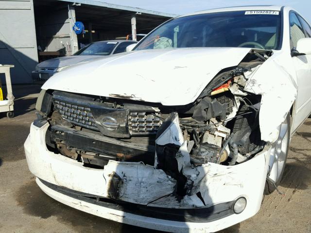 1N4BA41E74C826569 - 2004 NISSAN MAXIMA SE WHITE photo 9