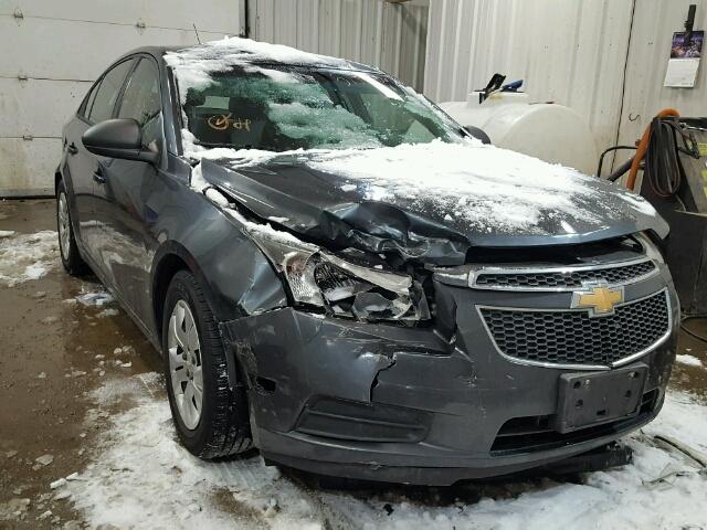 1G1PB5SH0D7197640 - 2013 CHEVROLET CRUZE LS GRAY photo 1