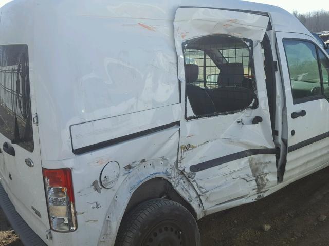 NM0LS6AN9DT141090 - 2013 FORD TRANSIT CO WHITE photo 9