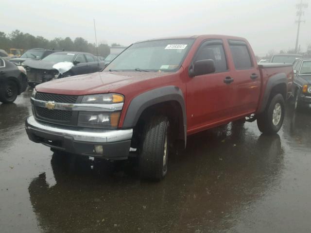 1GCDT136668159873 - 2006 CHEVROLET COLORADO RED photo 2