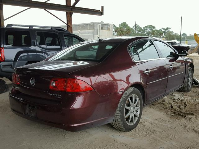 1G4HD57276U161888 - 2006 BUICK LUCERNE CX RED photo 4