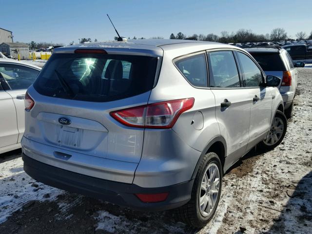 1FMCU0F74DUC30592 - 2013 FORD ESCAPE S SILVER photo 4