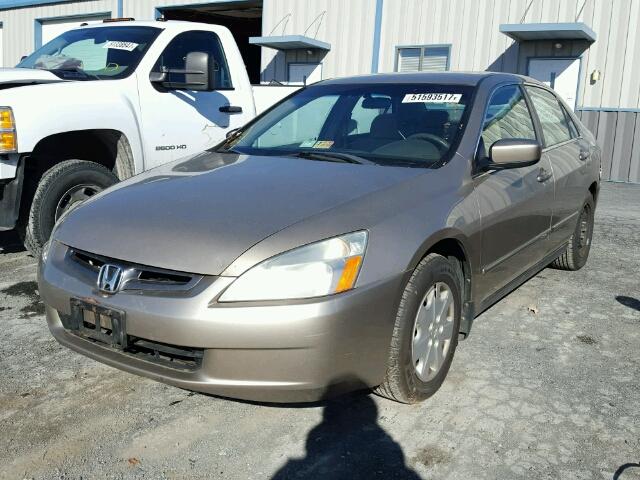 1HGCM56353A007946 - 2003 HONDA ACCORD LX GOLD photo 2