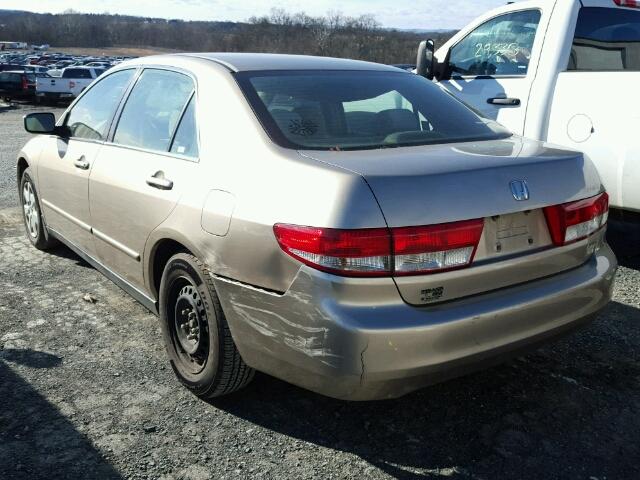 1HGCM56353A007946 - 2003 HONDA ACCORD LX GOLD photo 3