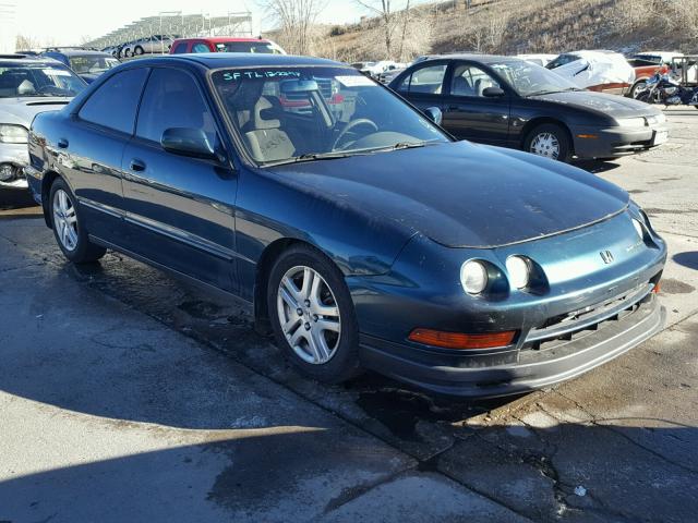 JH4DB7550VS002317 - 1997 ACURA INTEGRA LS GREEN photo 1