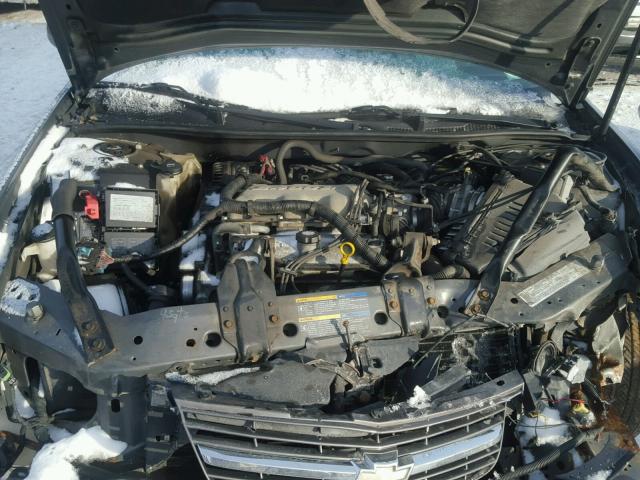 2G1WF52E359212539 - 2005 CHEVROLET IMPALA GRAY photo 7