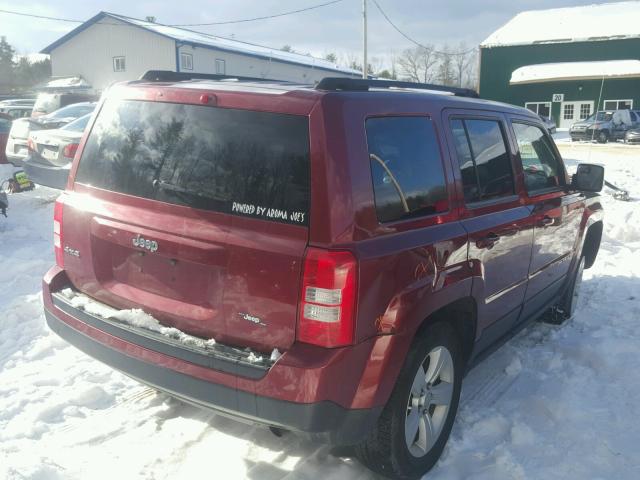 1J4NF1GBXBD204795 - 2011 JEEP PATRIOT SP RED photo 4