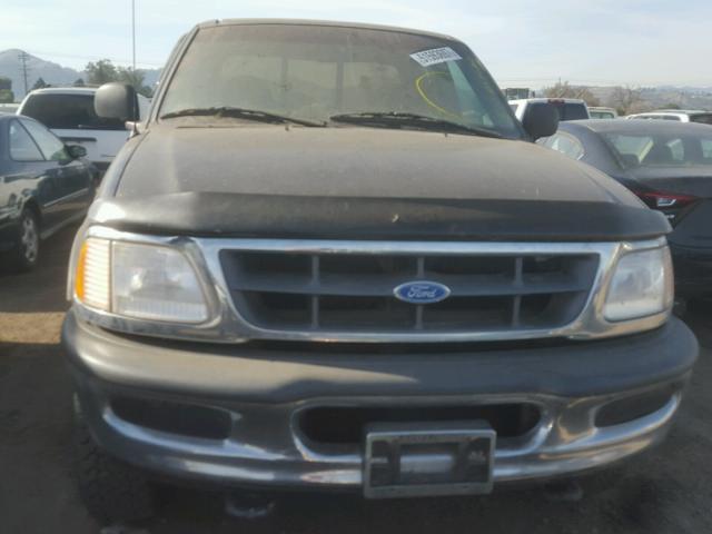 1FTDX1867VKA30250 - 1997 FORD F150 BLACK photo 9