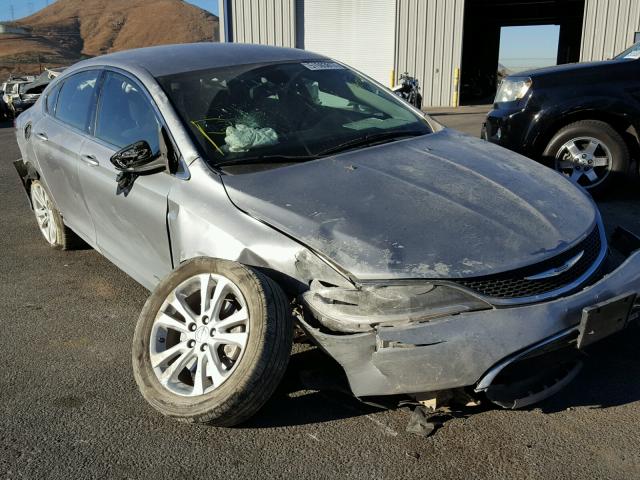 1C3CCCAB4FN571447 - 2015 CHRYSLER 200 LIMITE SILVER photo 1