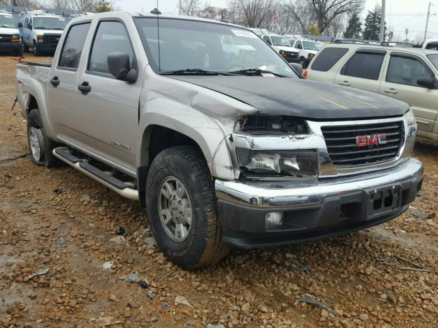 1GTDT136158190494 - 2005 GMC CANYON GRAY photo 1