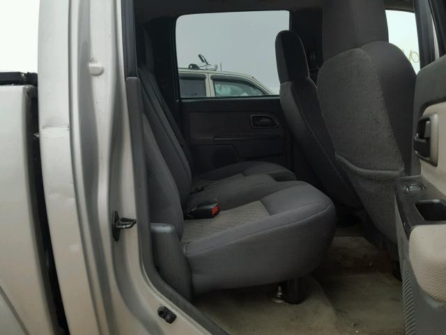 1GTDT136158190494 - 2005 GMC CANYON GRAY photo 6