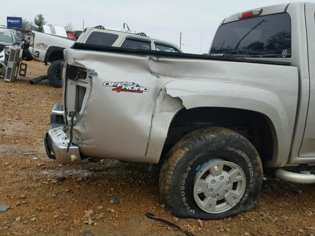 1GTDT136158190494 - 2005 GMC CANYON GRAY photo 9