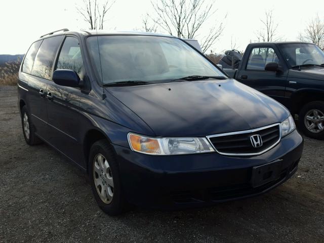 5FNRL18093B153183 - 2003 HONDA ODYSSEY EX BLUE photo 1