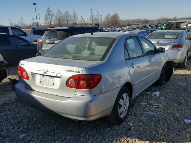 1NXBR32E38Z982793 - 2008 TOYOTA COROLLA CE GRAY photo 4