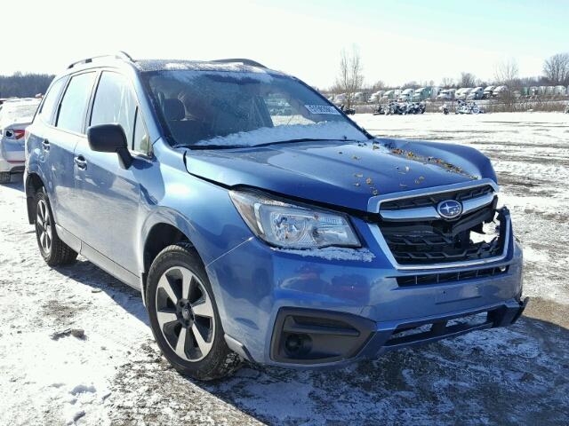 JF2SJABC4HH409488 - 2017 SUBARU FORESTER 2 BLUE photo 1