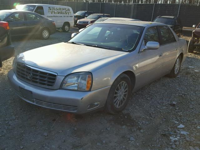 1G6KE57Y15U113719 - 2005 CADILLAC DEVILLE DH SILVER photo 2