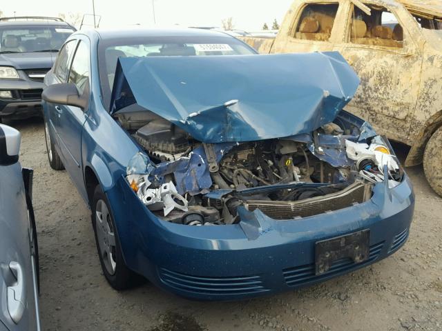 1G1AK52F457614165 - 2005 CHEVROLET COBALT BLUE photo 1