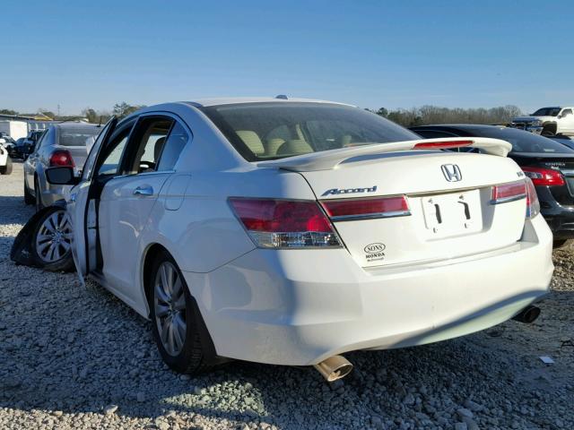 1HGCP3F85CA041618 - 2012 HONDA ACCORD EXL WHITE photo 3