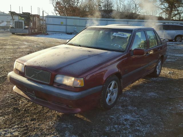 YV1LS5540V1404637 - 1997 VOLVO 850 RED photo 2