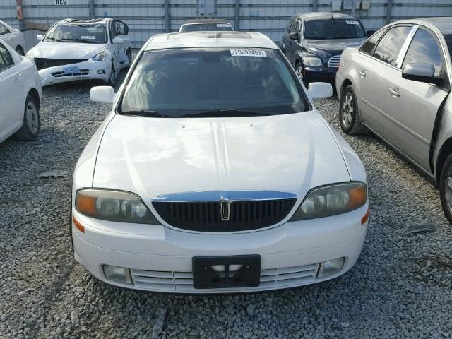 1LNHM87A42Y709129 - 2002 LINCOLN LS WHITE photo 9