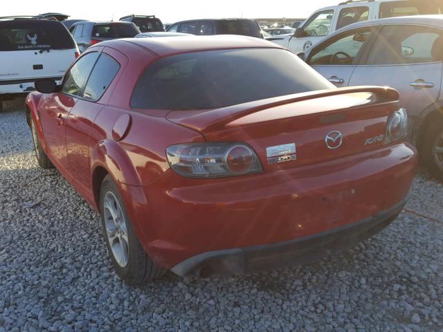 JM1FE173560200690 - 2006 MAZDA RX8 RED photo 3