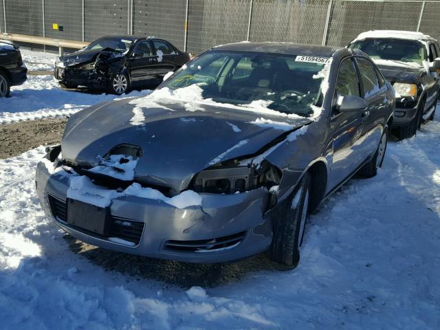 2G1WB58K581218161 - 2008 CHEVROLET IMPALA LS GRAY photo 2