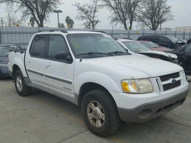 1FMZU77E41UB77002 - 2001 FORD EXPLORER S WHITE photo 1