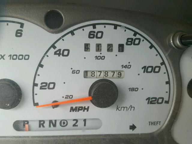 1FMZU77E41UB77002 - 2001 FORD EXPLORER S WHITE photo 8