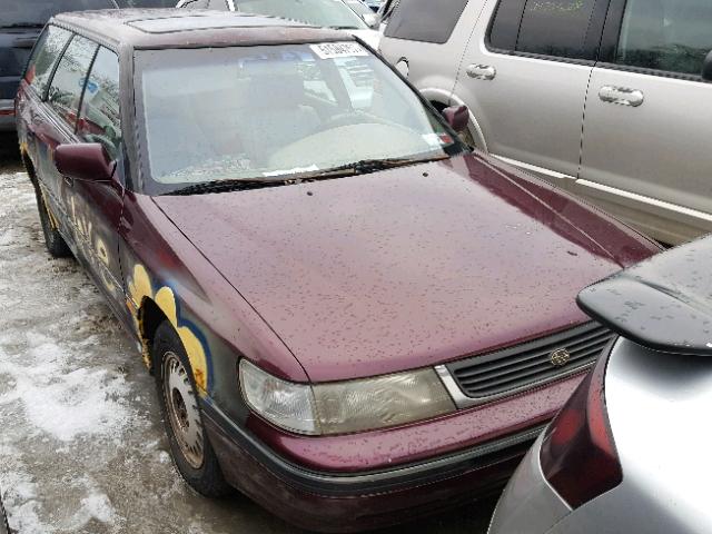 4S4BJ6537R7941294 - 1994 SUBARU LEGACY LS MAROON photo 1