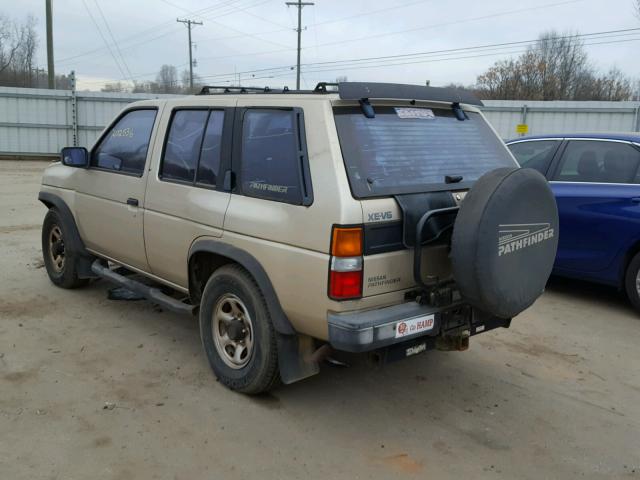 JN8HD17Y2MW019925 - 1991 NISSAN PATHFINDER BROWN photo 3