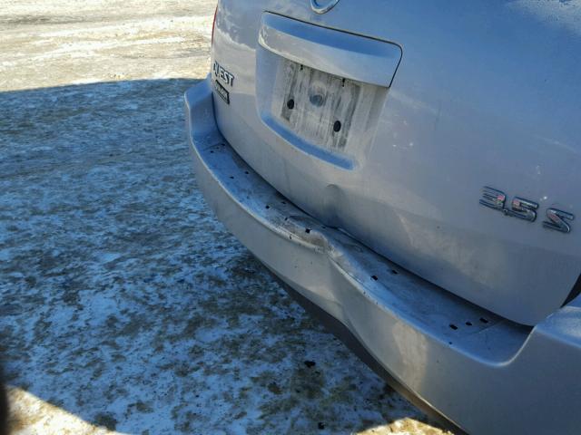 5N1BV28U74N312866 - 2004 NISSAN QUEST S GRAY photo 9