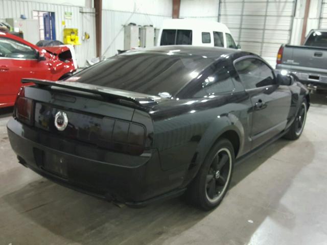 1ZVHT80N685160190 - 2008 FORD MUSTANG BLACK photo 4