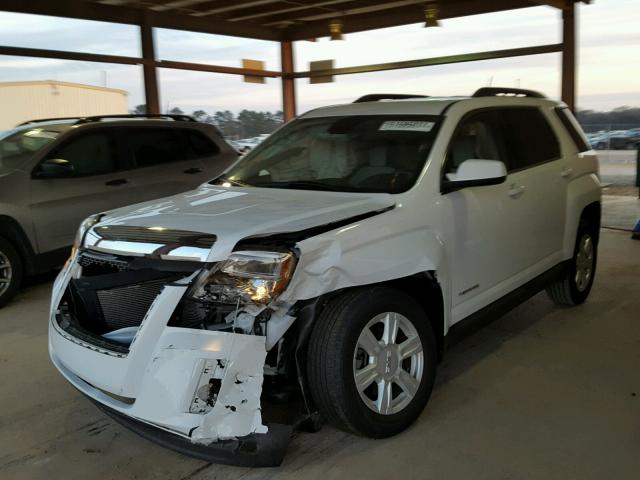 2GKALSEK6E6339561 - 2014 GMC TERRAIN SL WHITE photo 2