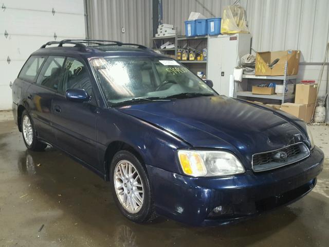 4S3BH625247305011 - 2004 SUBARU LEGACY L S BLUE photo 1