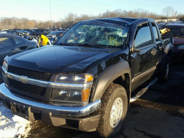 1GCDT136248182788 - 2004 CHEVROLET COLORADO BLACK photo 2